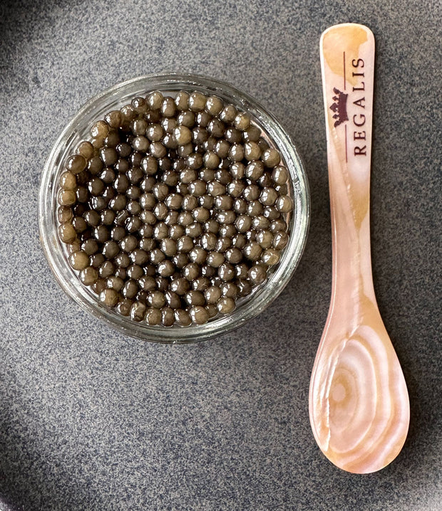 Best Grandeur Osetra Caviar, (Large Grain 3.5mm eggs) photos by Regalis Foods - item 3