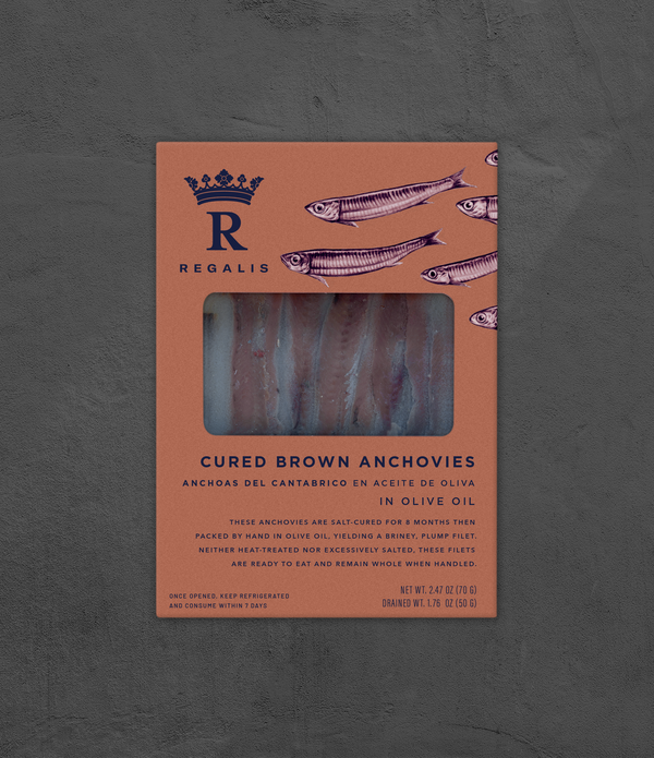 Anchoa (Cured Cantabrian Brown Anchovies)