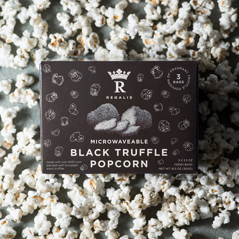Regalis Microwaveable Black Truffle Popcorn