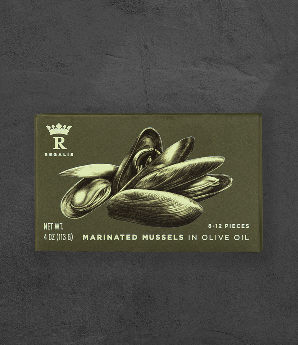 Marinated Mussels in EVOO