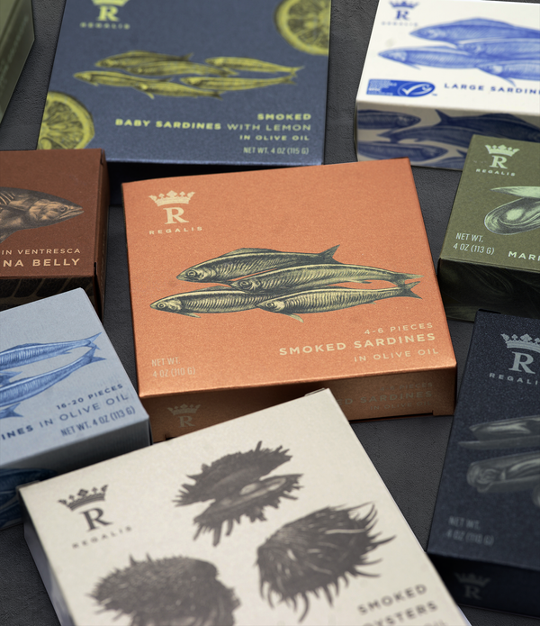 Regalis Tinned Fish Assortment (8 varieties)