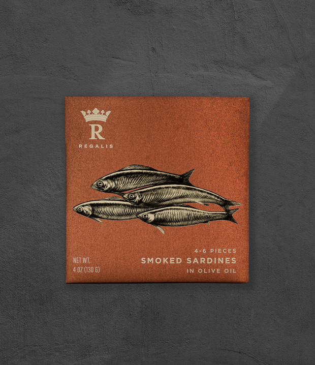 Best Smoked Sardines 4/6, 120g photos by Regalis Foods - item 1