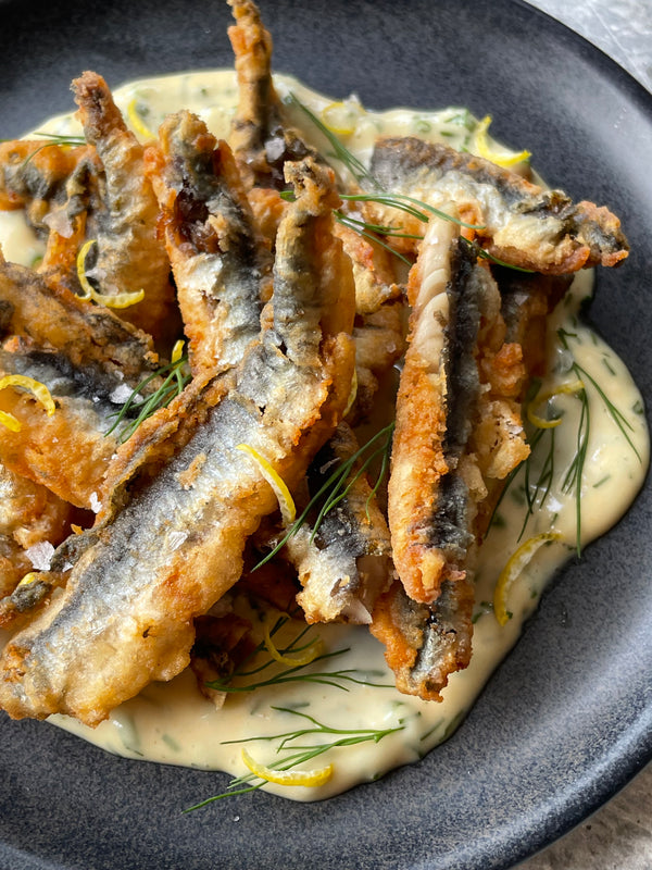 Boquerones (Marinated White Anchovies)