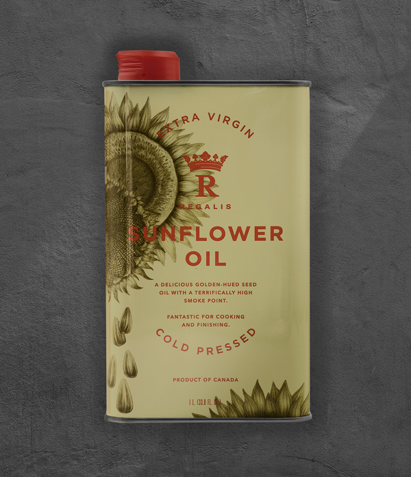 Regalis Extra Virgin Cold Pressed Sunflower Oil
