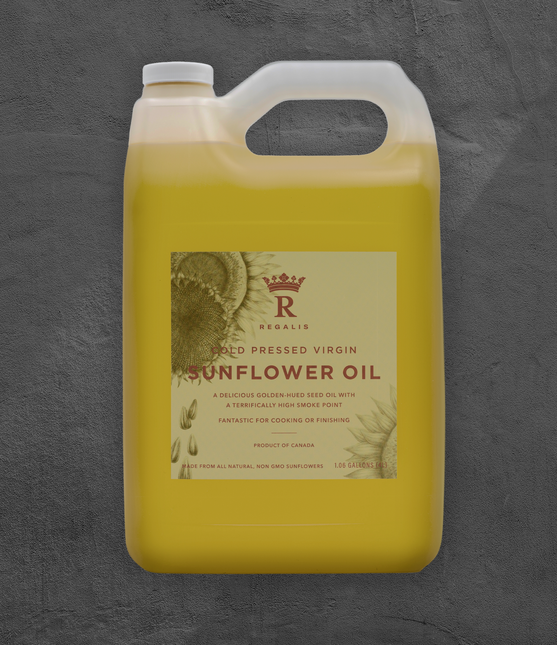 sun flower seed oil Regalis Extra Virgin Cold Pressed Sunflower Oil – Regalis Foods