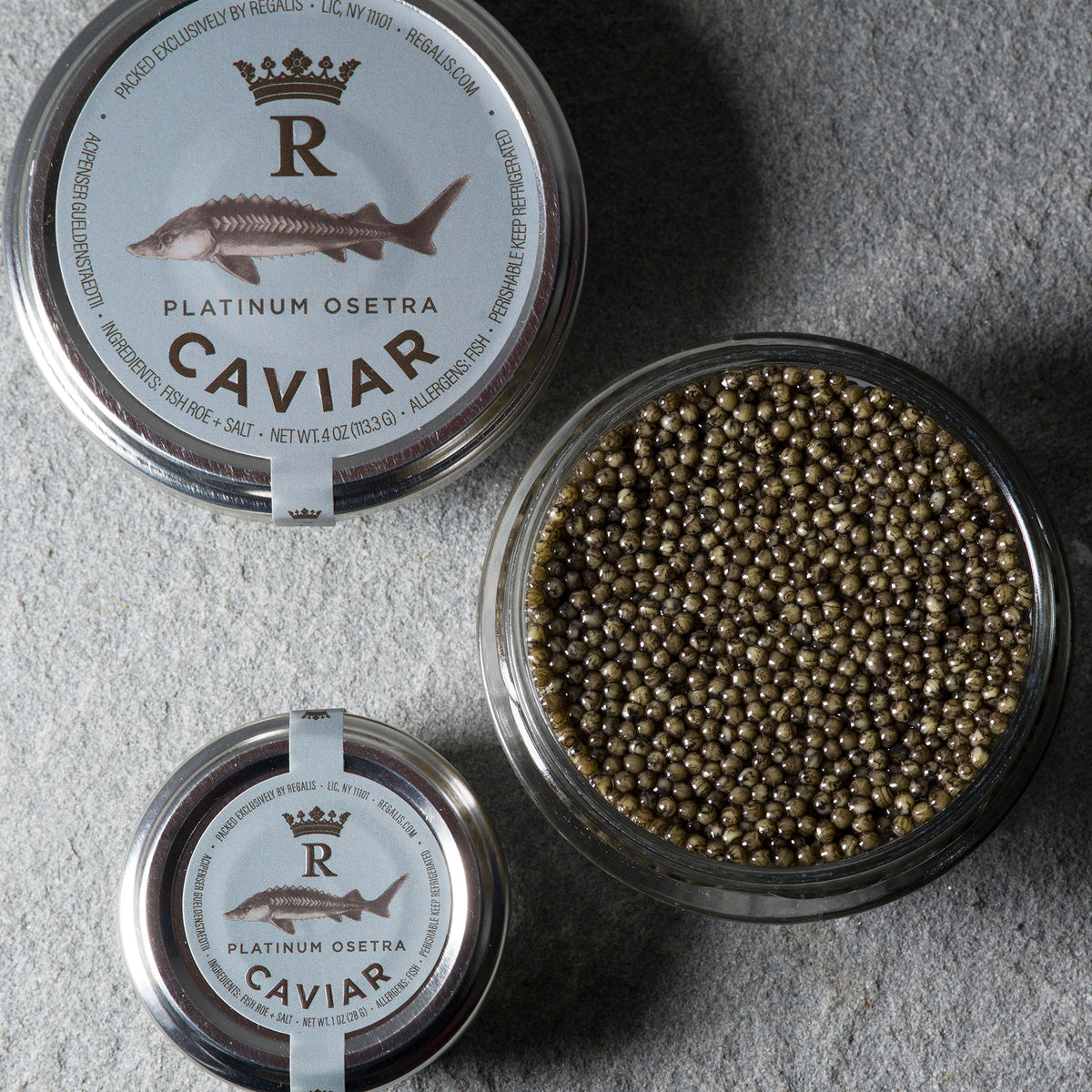 Buy Signature Platinum Osetra Caviar Online | Regalis Foods