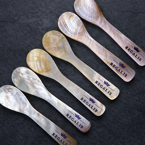 Regalis Mother of Pearl Caviar Spoons