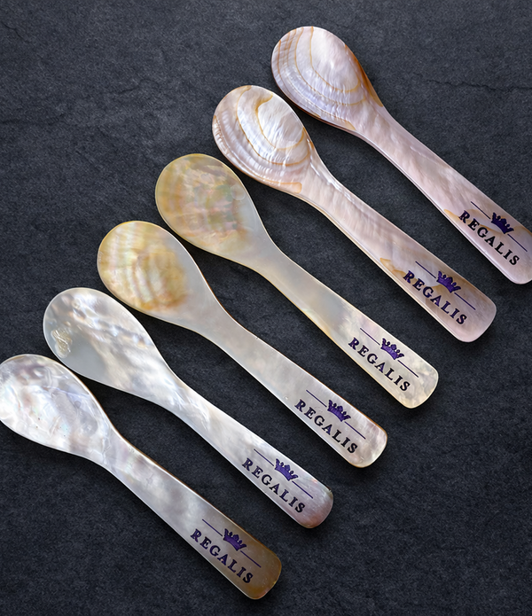 Regalis Mother of Pearl Caviar Spoons