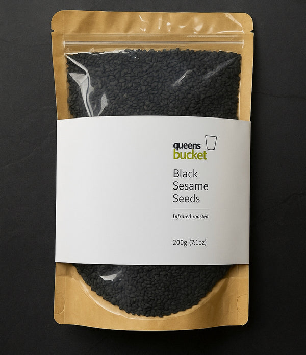 Infrared-Roasted Black Sesame Seeds