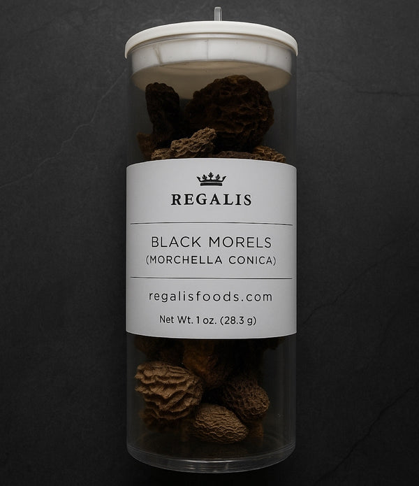 Dried Black Morels