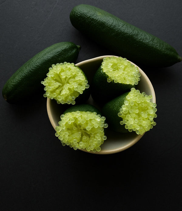 Emerald Green Finger Limes