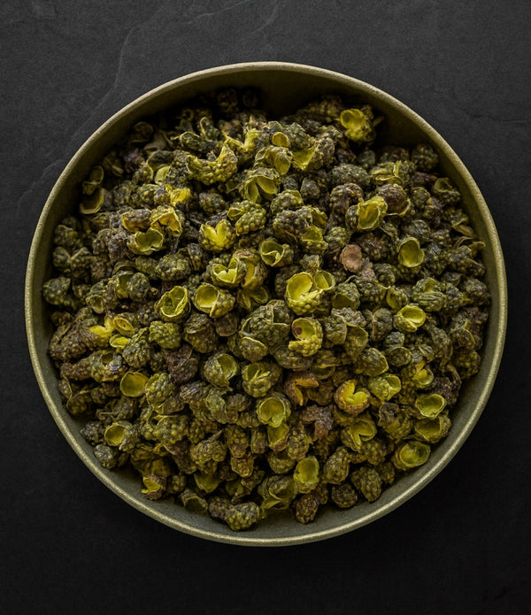 Green Szechuan Peppercorns