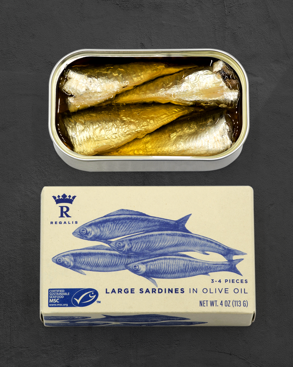 Large Sardines in EVOO
