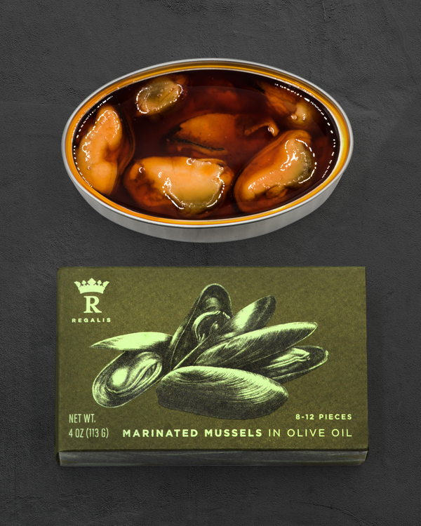 Marinated Mussels in EVOO