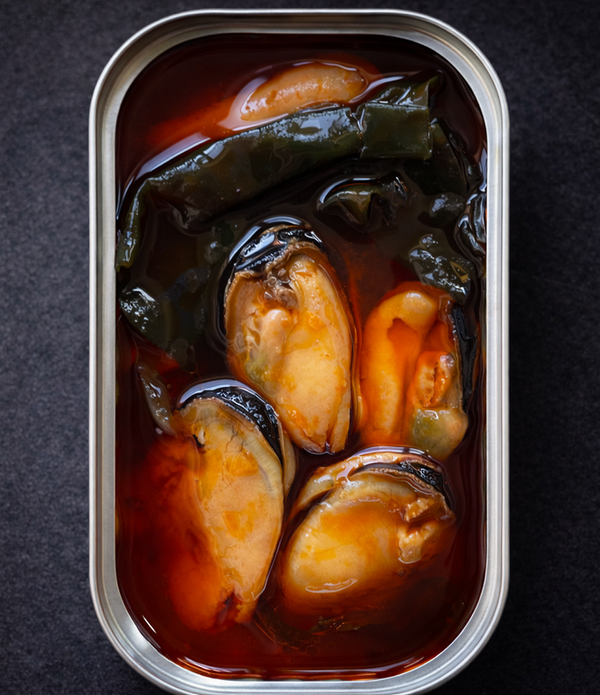 Mussels with Sweet Kombu