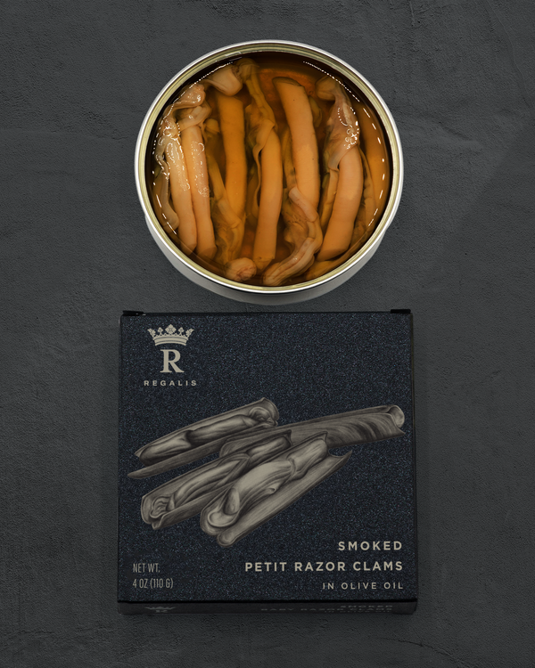 Smoked Baby Razor Clams