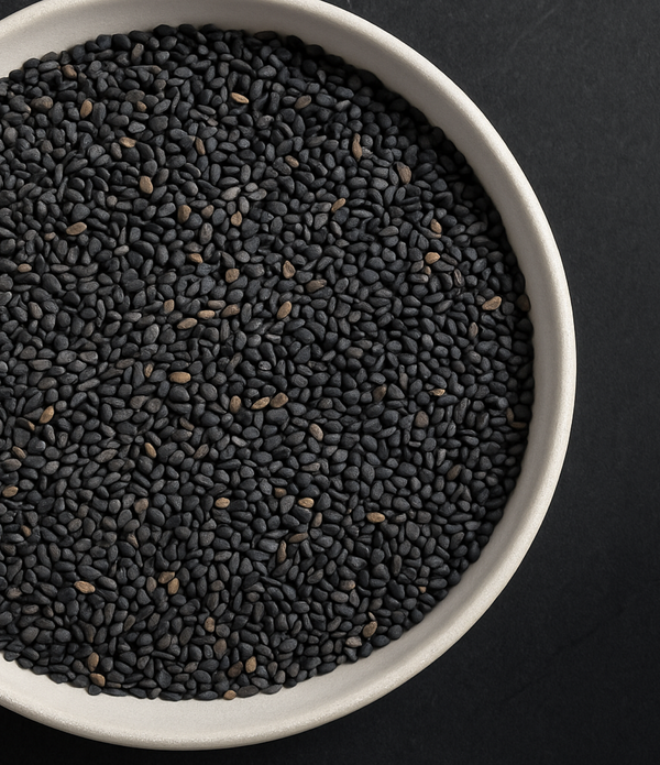 Infrared-Roasted Black Sesame Seeds