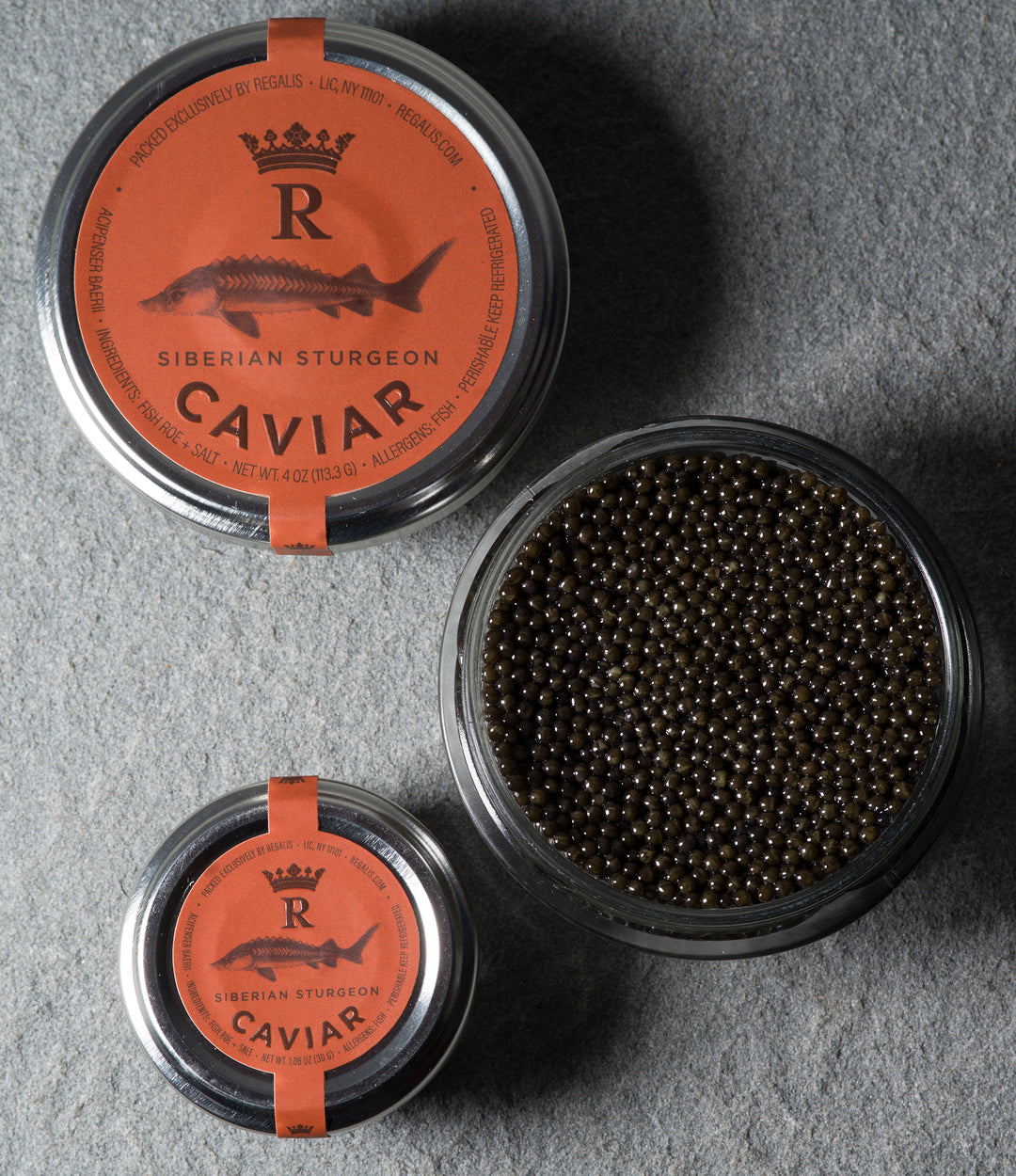 Siberian Sturgeon Baerii Caviar - Buy at Regalis Foods
