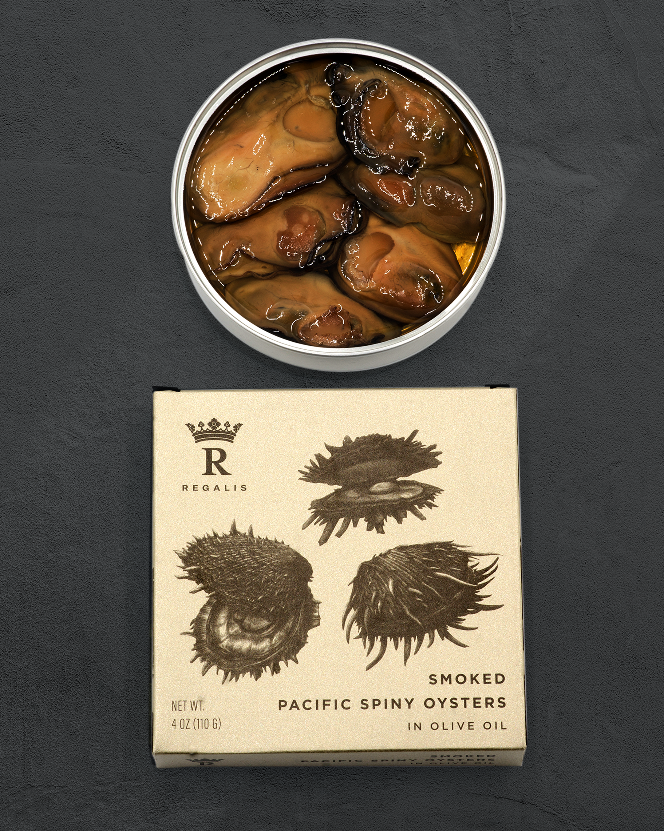 ripsalis Sランク [dip] OYSTER pearl STUD Smoked Spiny Oysters 