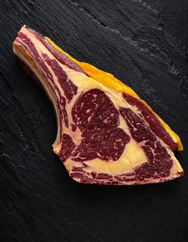 Grass-Fed, Yellow-Fat, Bone-In Ribeye, "Galiciana"