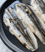Boquerones (Marinated White Anchovies)