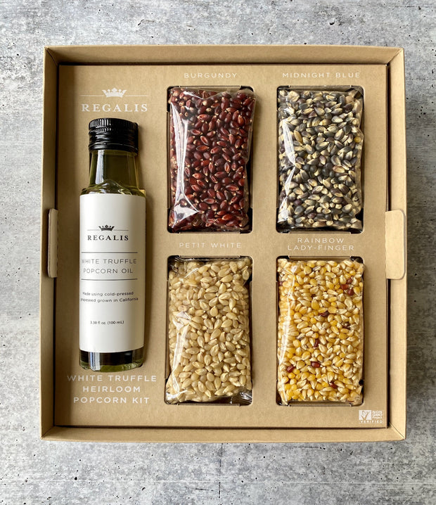 Best Regalis White Truffle Heirloom Popcorn Kit photos by Regalis Foods - item 1