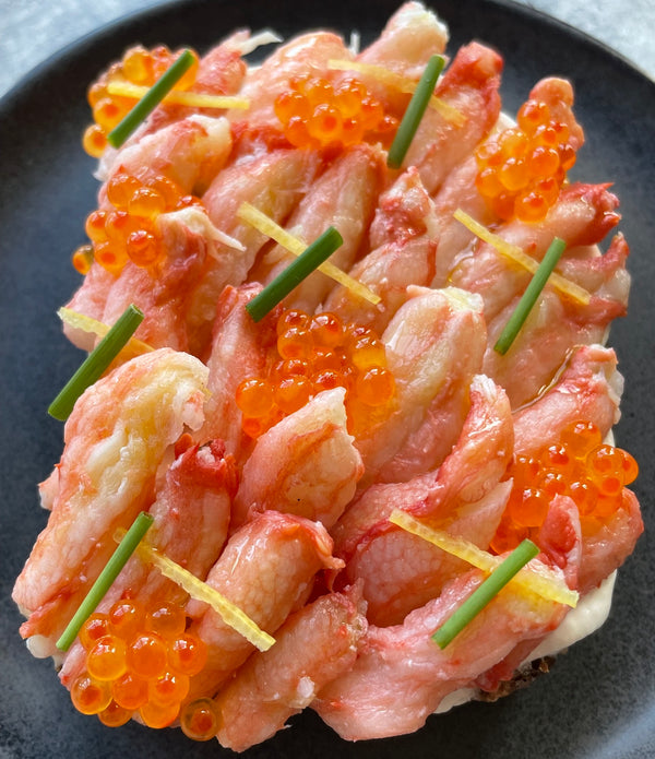 Picked Scarlet Deepwater Crab Meat