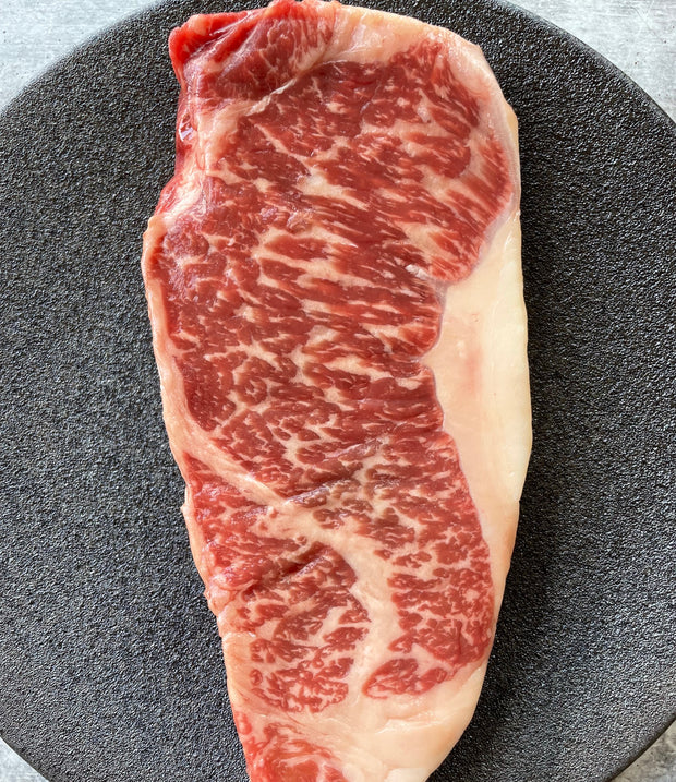 Best American Wagyu Boneless Striploin 1lb Steak photos by Regalis Foods - item 1