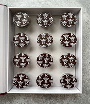 Regalis Wild Vanilla Chocolate Bonbons (Set of 12)